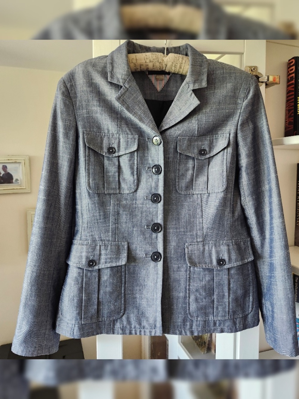 Women's Tommy Hilfiger cotton blend blazer